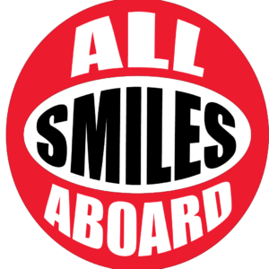 All Smiles Aboard Train Whistle
